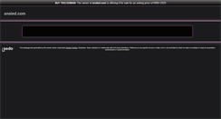 Desktop Screenshot of analed.com