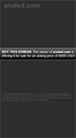 Mobile Screenshot of analed.com